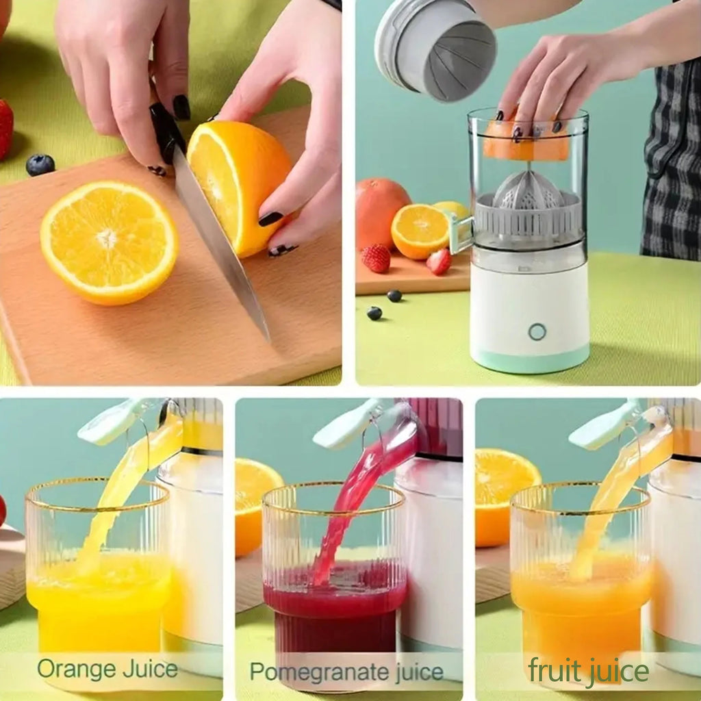 Portable Electric Citrus Juicer USB Charging Orange Juice Squeezer