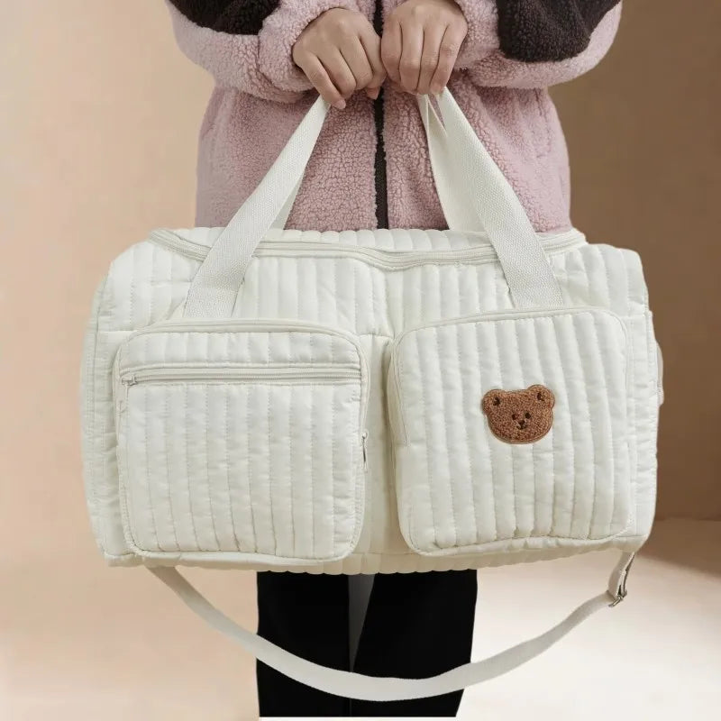 Large Capacity Mommy Bag for Women Totes Baby Diaper Nappy Bags